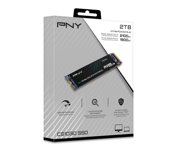 PNY 2TB M.2 PCIe NVMe CS1030 - 1351159 - zdjęcie 3